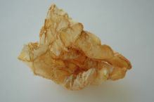 grapefruit sculpture hand peels sown together fragile